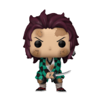 Funko POP! Animation Demon Slayer Tanjiro Kamado (Training) #1403 - Image 2