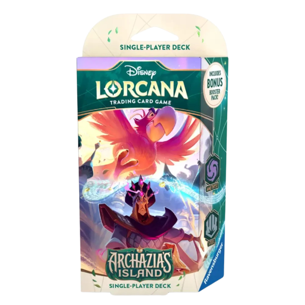 Disney Lorcana: Archazia's Island Starter Deck (Amethyst & Steel)