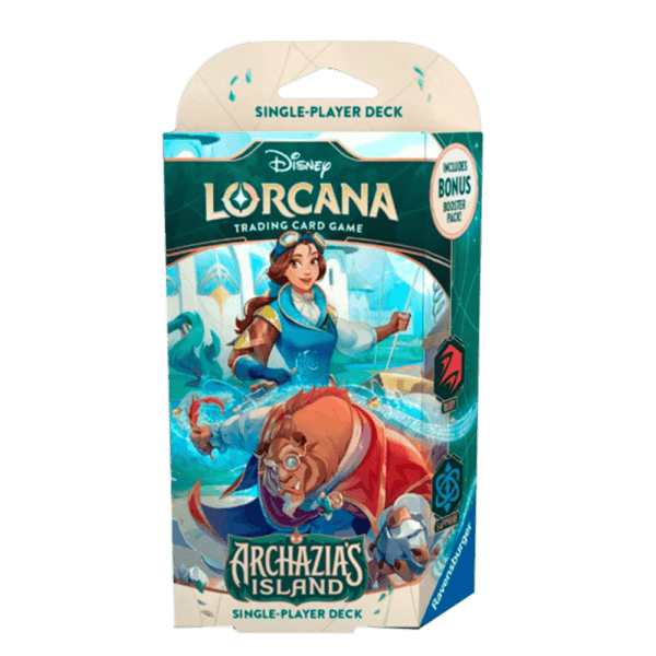 Disney Lorcana: Archazia's Island Starter Deck (Ruby & Sapphire)