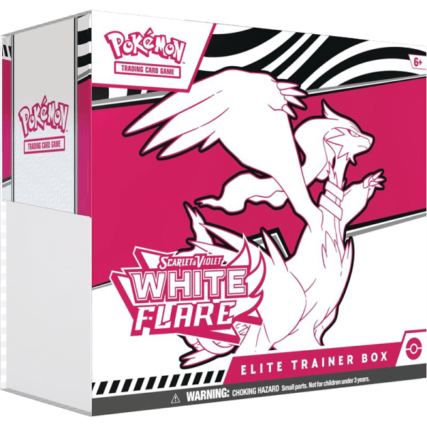 White Flare Elite Trainer Box