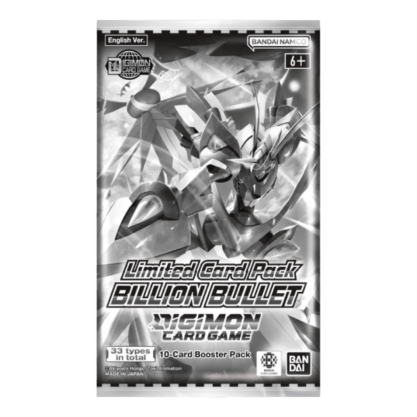 Digimon TCG: LM-06 “Billion Bullet” Limited Card Pack – Booster