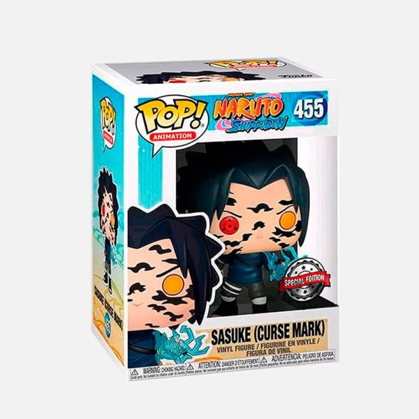 Funko POP! Animation Naruto Sasuke (Curse Mask) Special Edition #455