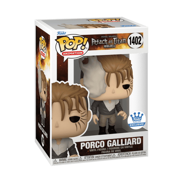 Funko POP! Attack On Titan Final Season Porco Galliard #1402 Special Edition