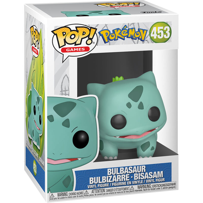Bulbasaur Funko POP! Animation Pokémon Bulbasaur #453 - Image 1
