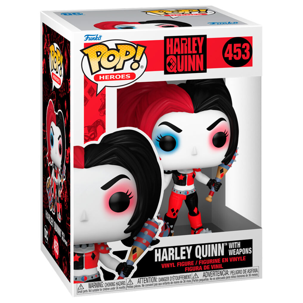 C Comics Harley Quinn with Weapons Funko POP! DC Comics Harley Quinn with Weapons #463 - Image 1