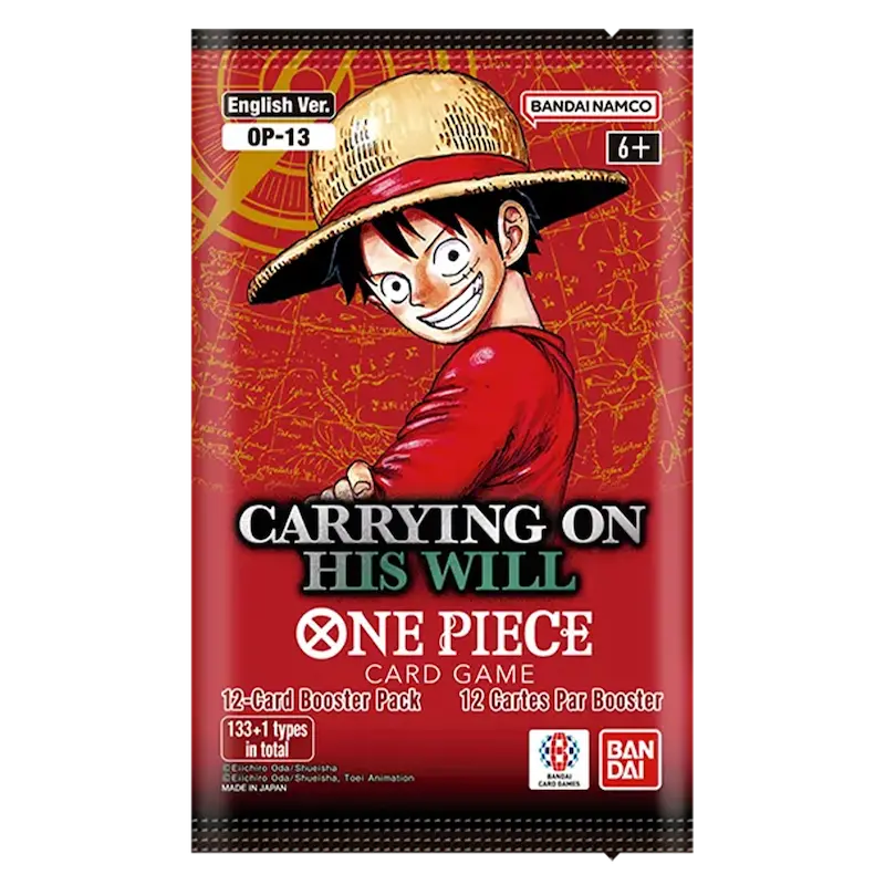 Carrying on his Will Booster Carrying on his Will OP-13 Booster (English) - Image 1