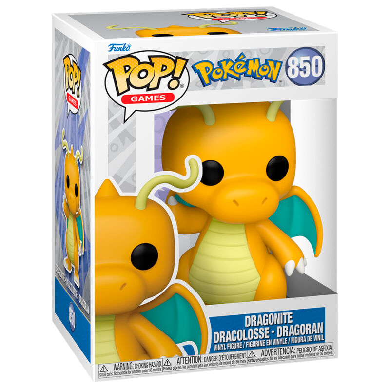 Dragonite 1 Funko POP! Animation Pokémon Dragonite #850 - Image 1