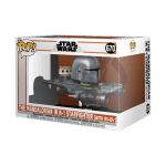 Funko POP! Funko POP! Rides Star Wars The Mandalorian The Mandalorian In N-1 Starfighter With R5-D4) #670