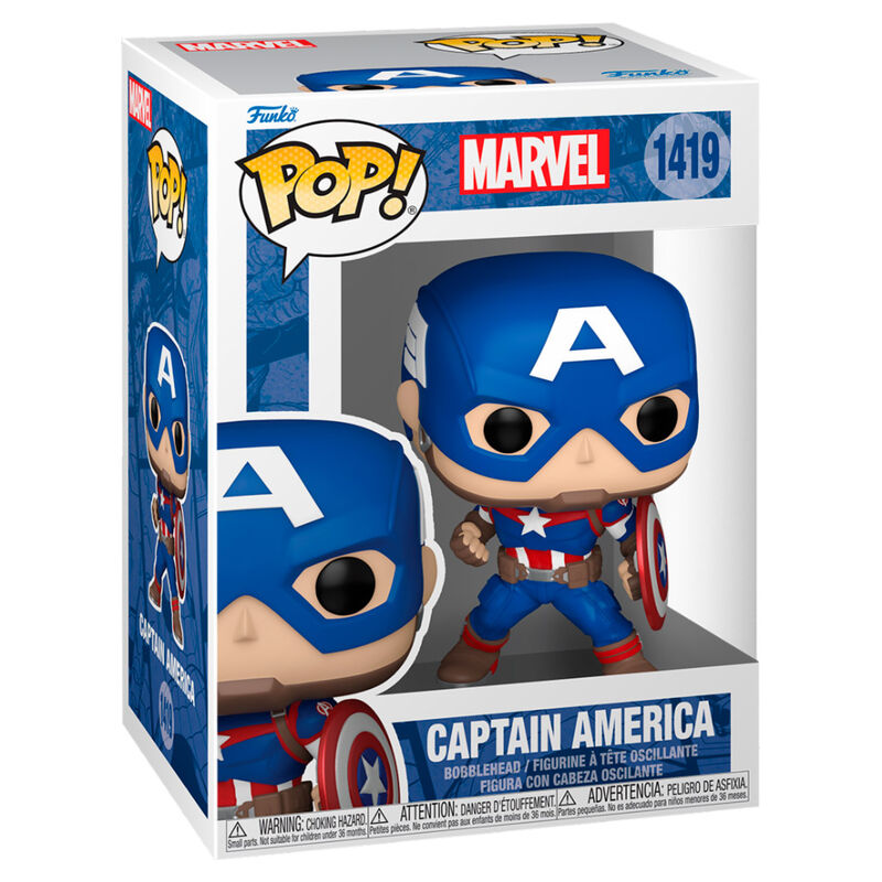 Marvel Captain America Funko POP! Marvel Captain America #1419 - Image 1