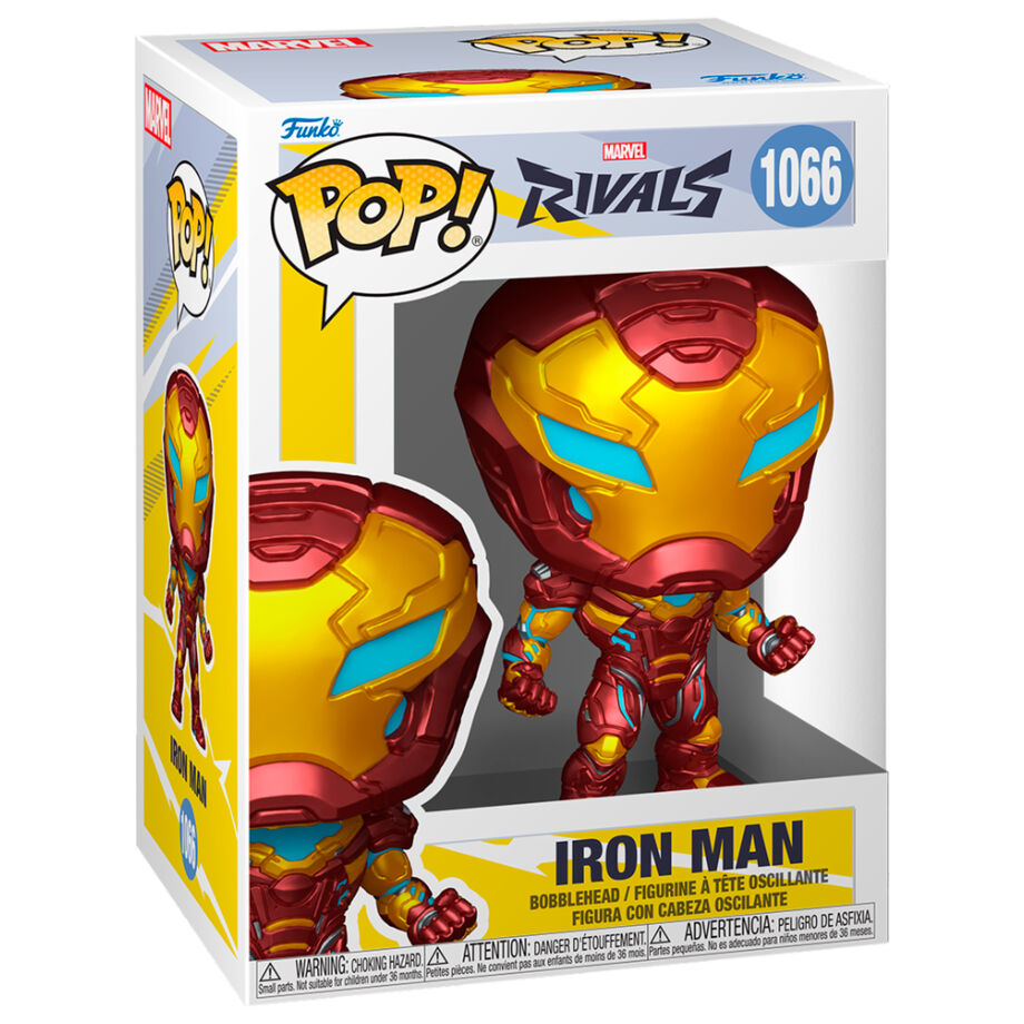Marvel Rivals Iron Man Funko POP! Marvel Rivals Iron Man #1066 - Image 1