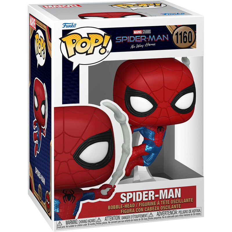 Marvel Spider-Man No Way Home Spider-Man Funko POP! Marvel Spider-Man No Way Home Spider-Man #1160 - Image 1
