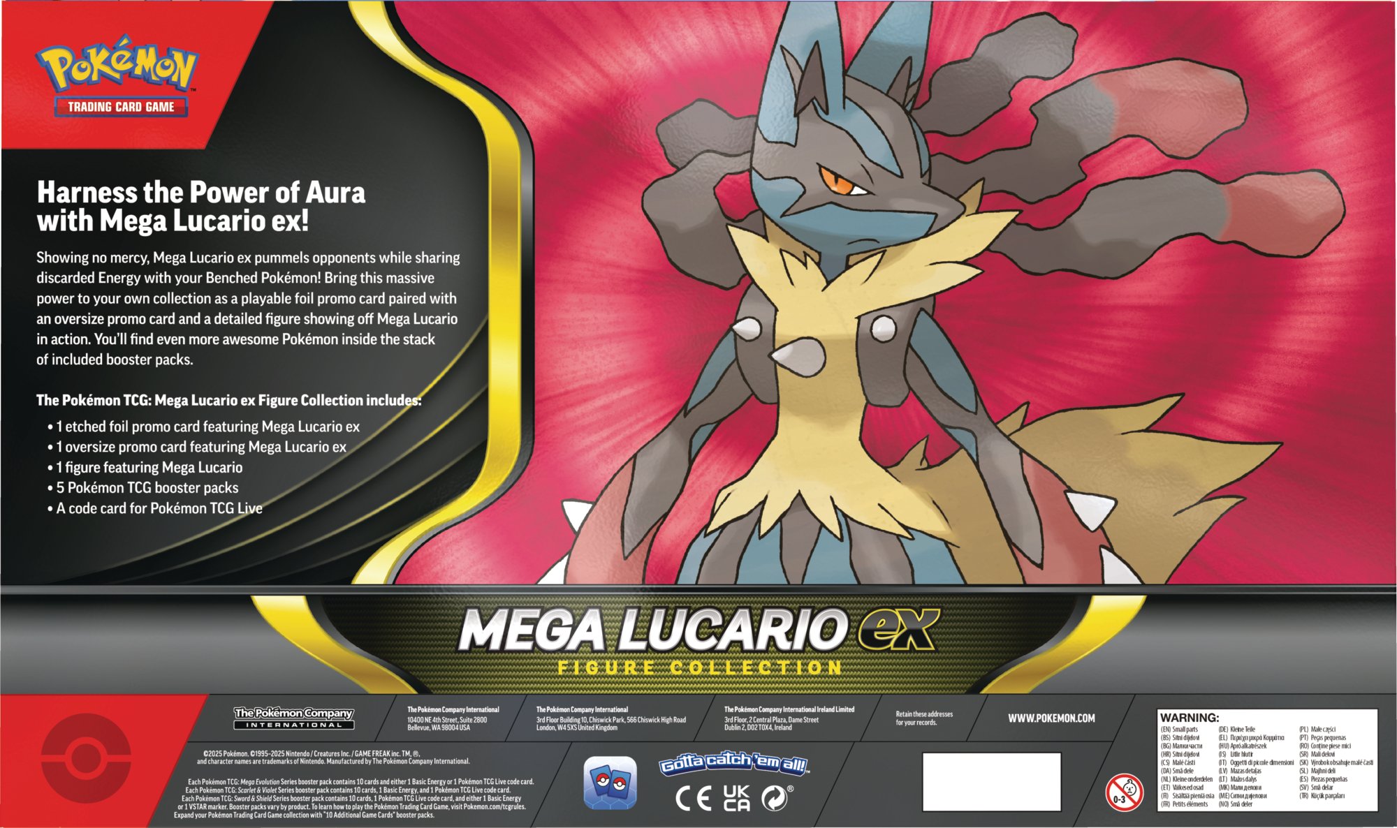 Mega Lucario ex Figure Collection 1