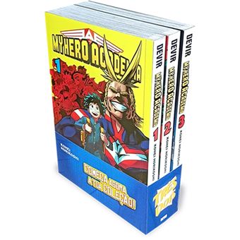 Pack My Hero Academia - Volumes 1 2 3
