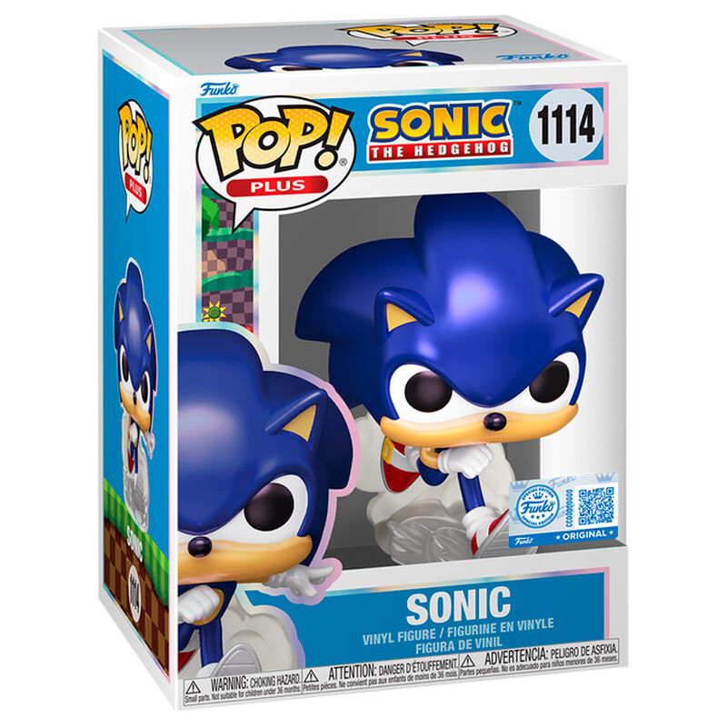 Sonic Exclusive Funko POP! Sonic The Hedgehog Sonic Exclusive #1114 - Image 1