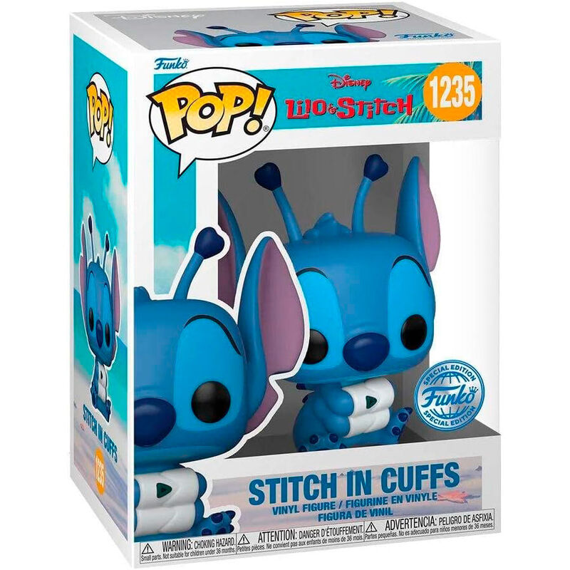 Stitch in Cuffs 1 Funko POP! Disney Stitch in Cuffs #1235 - Image 1