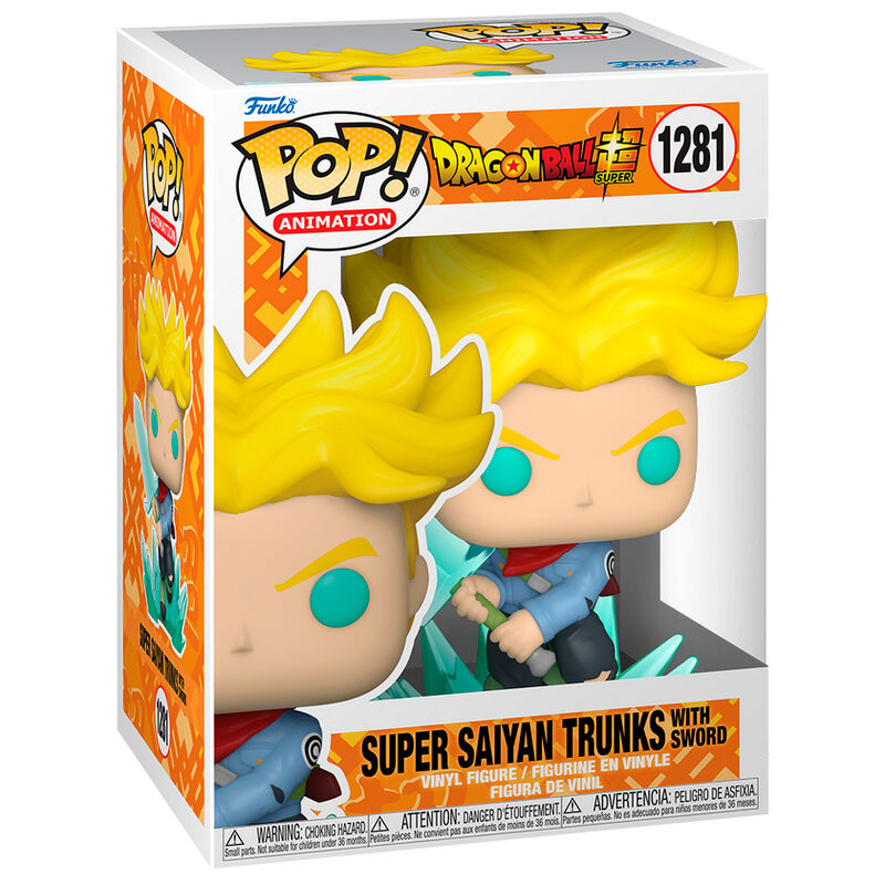 Super Saiyan Trunks with Sword Funko POP! Dragon Ball Super Saiyan Trunks with Sword #1281 - Image 1