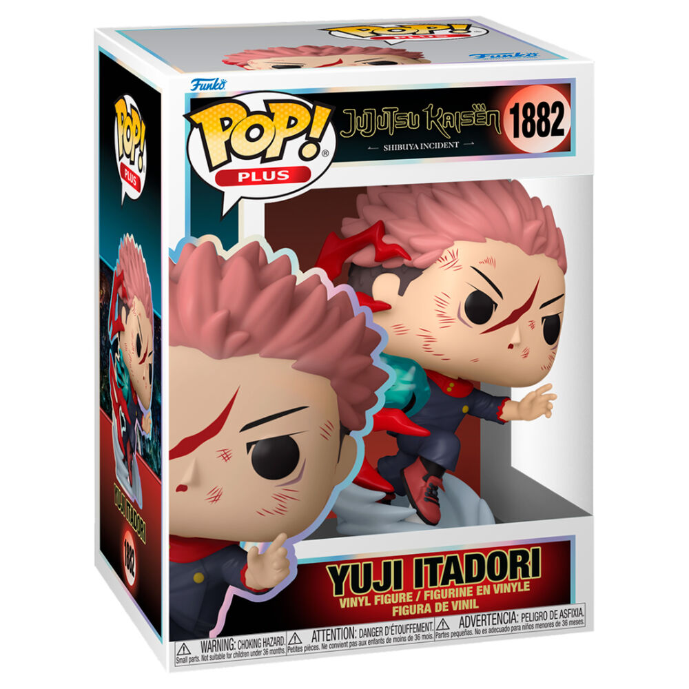Yuji Itadori Funko POP! Deluxe Animation Jujutsu Kaisen Yuji Itadori #1882 - Image 1