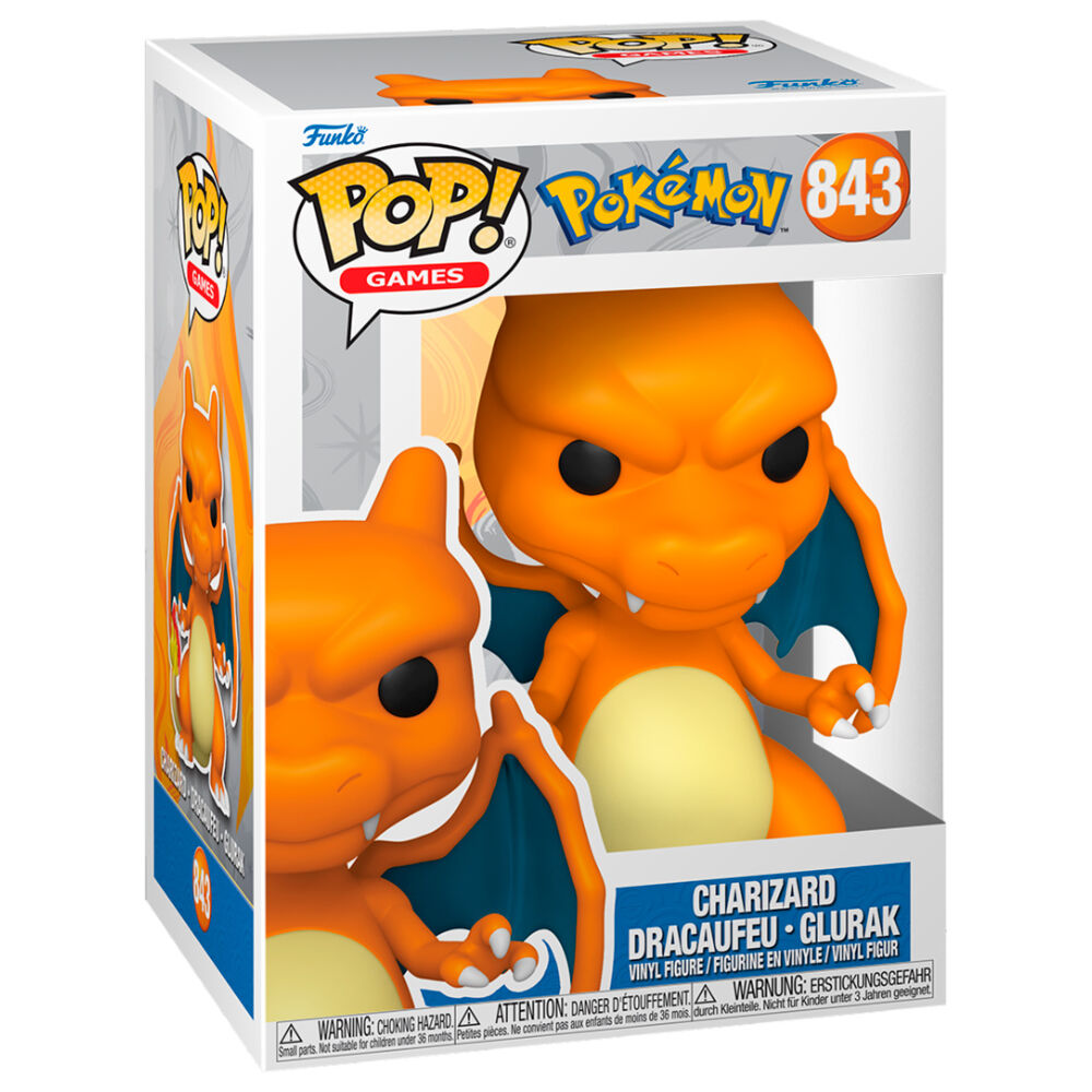 charizard Funko POP! Animation Pokémon Charizard #843 - Image 1