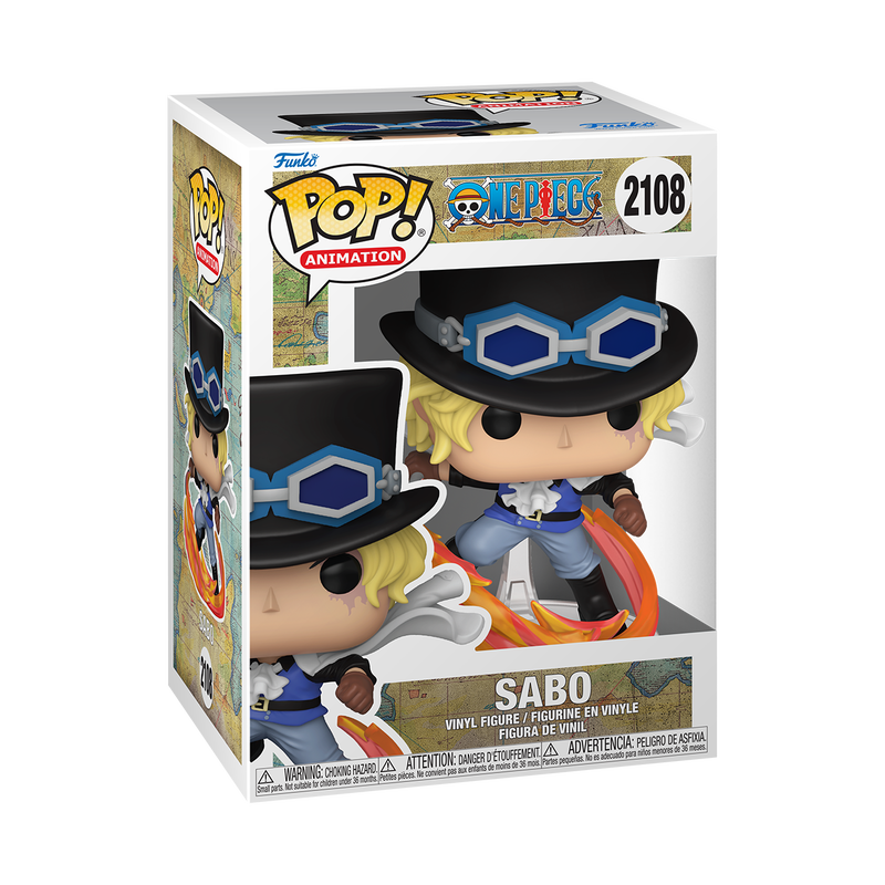 * PRÉ-RESERVA * Funko POP! Animation One Piece Sabo #2108