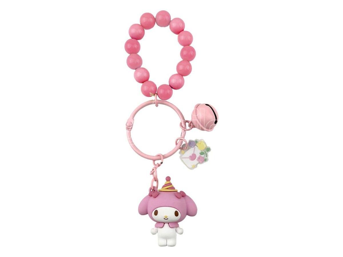 sanrio-celebration-series-keychain-and-bracelet-hello-kitty-and-friends-yume-toys Porta-Chaves Hello Kitty And Friends Celebration – My Melody - Image 1
