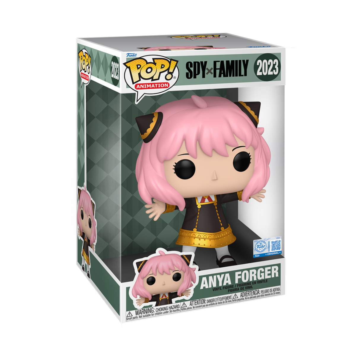 3df339d-172219-funko-pop-animation-spy-x-family-anya-forger-10-2023-jumbo-sized-pop Funko POP! Animation Spy X Family Anya Forger #2023 (Jumbo Sized POP!) - Image 1