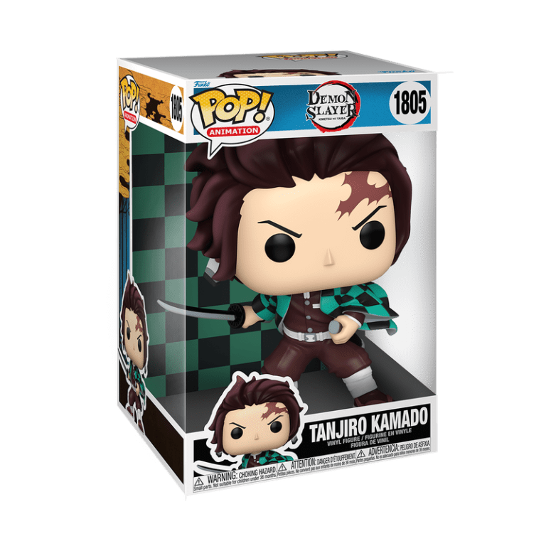 Figurine Pop! Animation Demon Slayer - Tanjiro Kamado - N° 874 - Funko