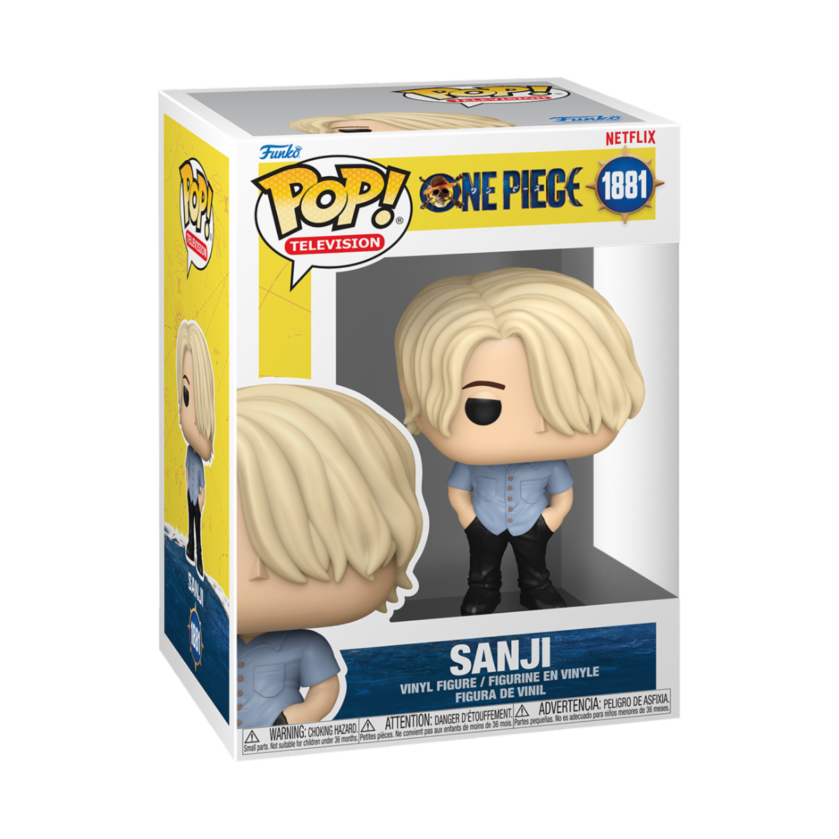 ed96be2-175002-funko-pop-television-one-piece-sanji-1881 Funko POP! Television One Piece Sanji #1881 - Image 1