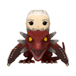 Funko POP! Rides Television GOT House Of The Dragon Rhaenys Targaryen With Meleys #124 - Image 2