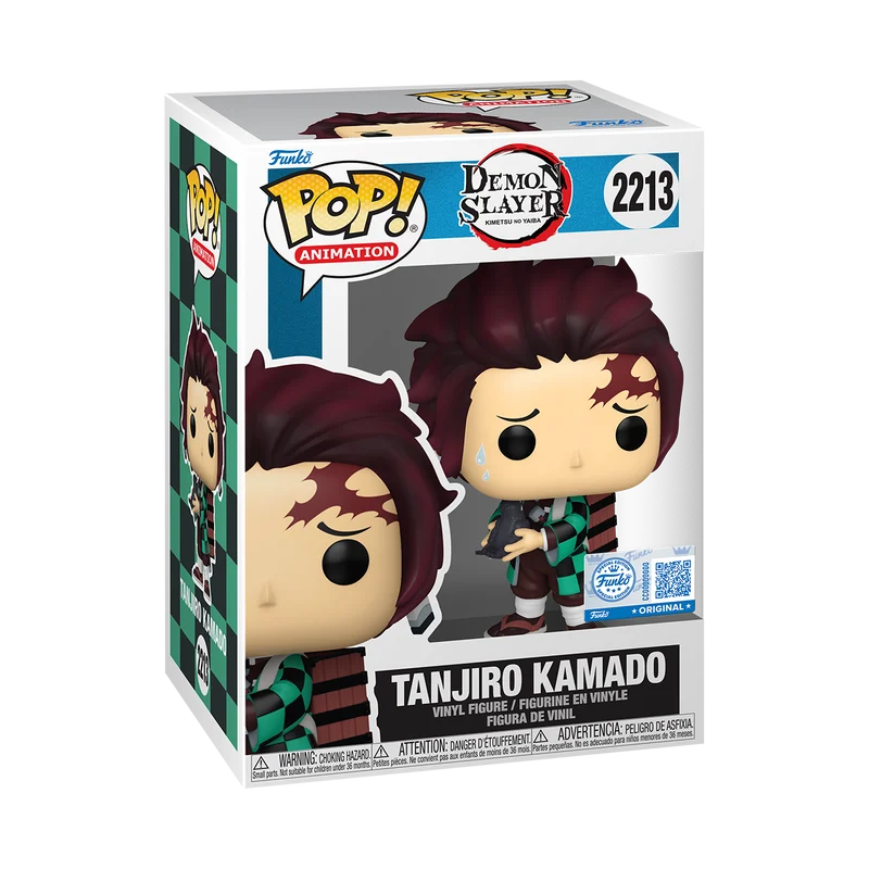 FIGFUN92022_2 Funko POP Animation - Tanjiro w/Crow #2213 Special Edition - Image 1
