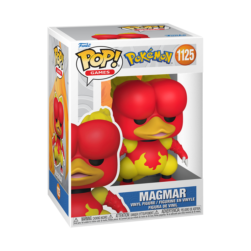 ed0e049-164011-funko-pop-games-pokemon-magmar-1125-1 Funko POP! Games Pokémon Magmar #1125 - Image 1
