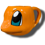 Caneca de Cerâmica 3D Pokémon: Charmander