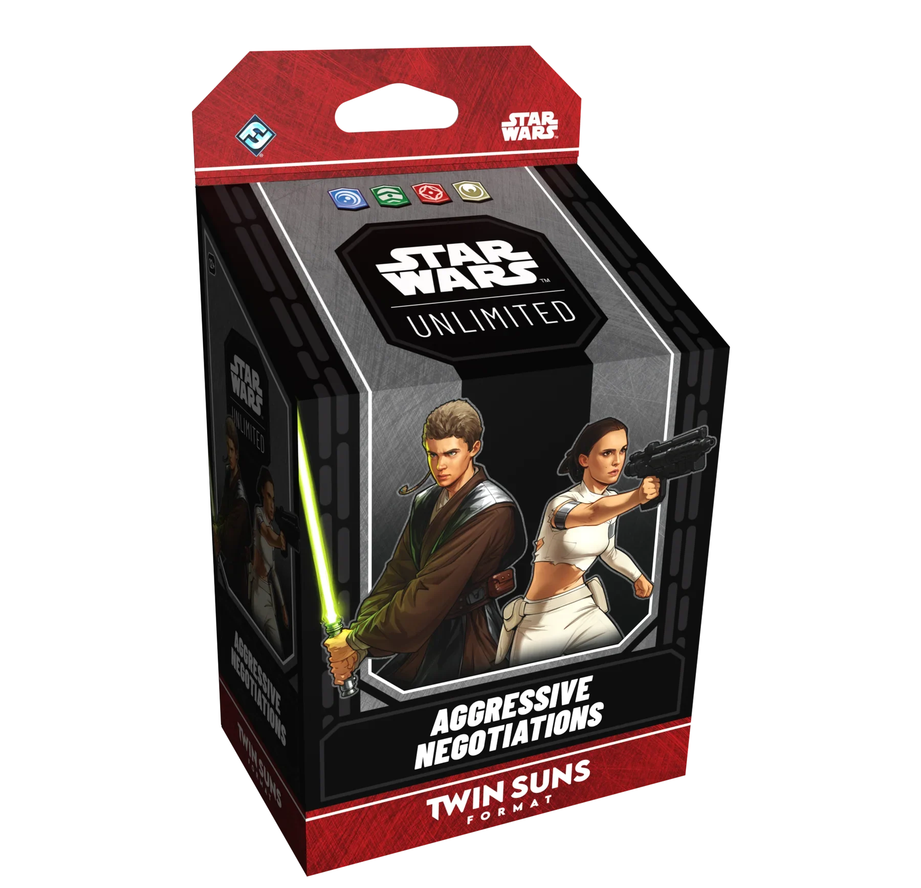 SWHA003-image0_2000 Star Wars: Unlimited - Aggressive Negotiations: Anakin Skywalker & Padme Amidala Twin Suns Deck - Image 1