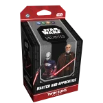 Star Wars: Unlimited - Master and Apprentice: Count Dooku & Asajj Ventress Twin Suns Deck