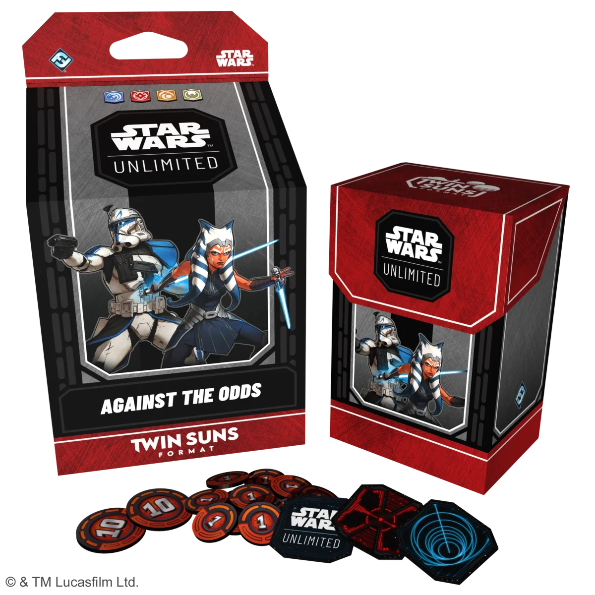 Star Wars: Unlimited - Against the Odds: Ahsoka Tano & Rex Twin Suns Deck - Image 2
