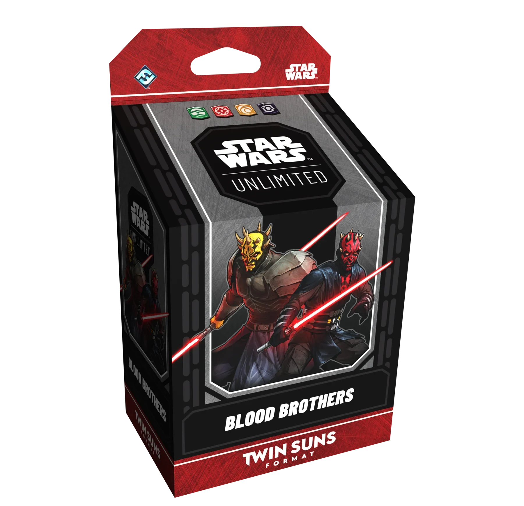 SWHA006-image0_2000 Star Wars: Unlimited - Blood Brothers: Maul & Savage Opress Twin Suns Deck - Image 1