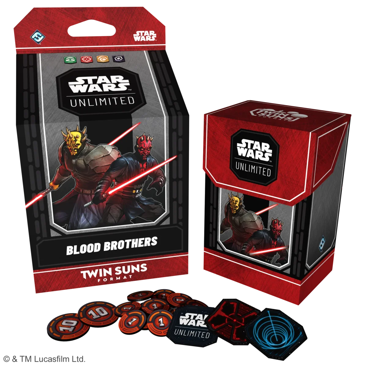 Star Wars: Unlimited - Blood Brothers: Maul & Savage Opress Twin Suns Deck - Image 2