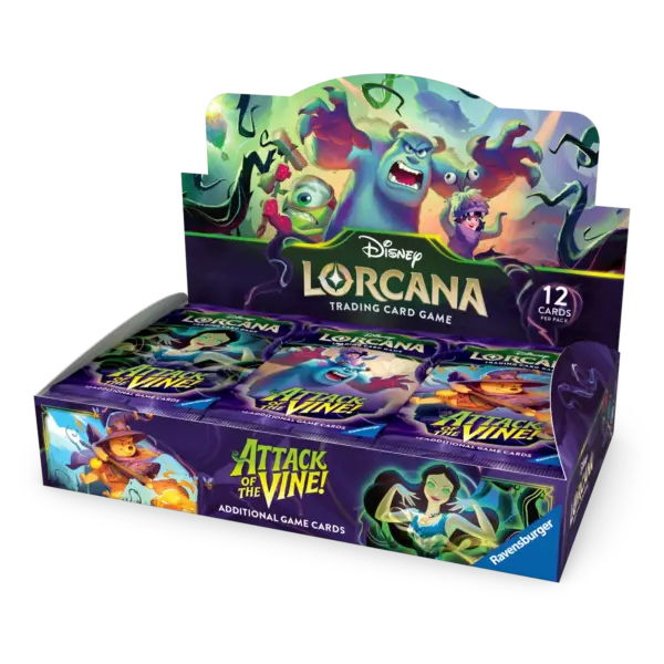 Disney Lorcana Attack of the Vine Booster Box