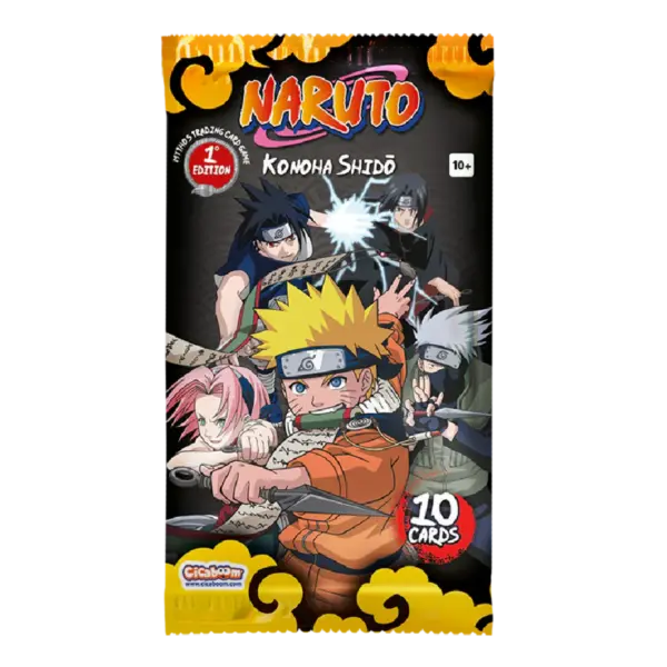 Naruto Mythos TCG - Konoha Shidō Booster (2ª Edição)