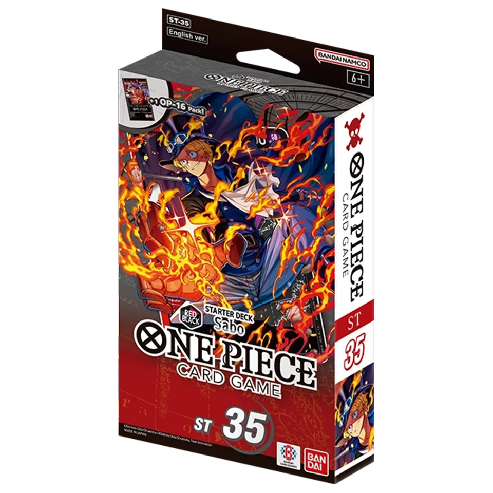 RED:BLACK Sabo Starter Deck 35: Red/Black Sabo - Image 1