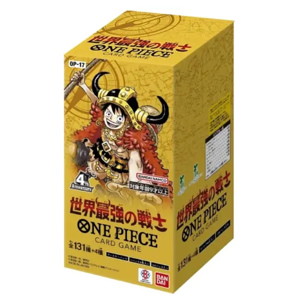 The World's Strongest Warrior OP17 Booster Box (Japanese)