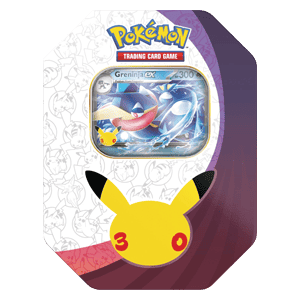 30th Celebration Greninja ex Tin