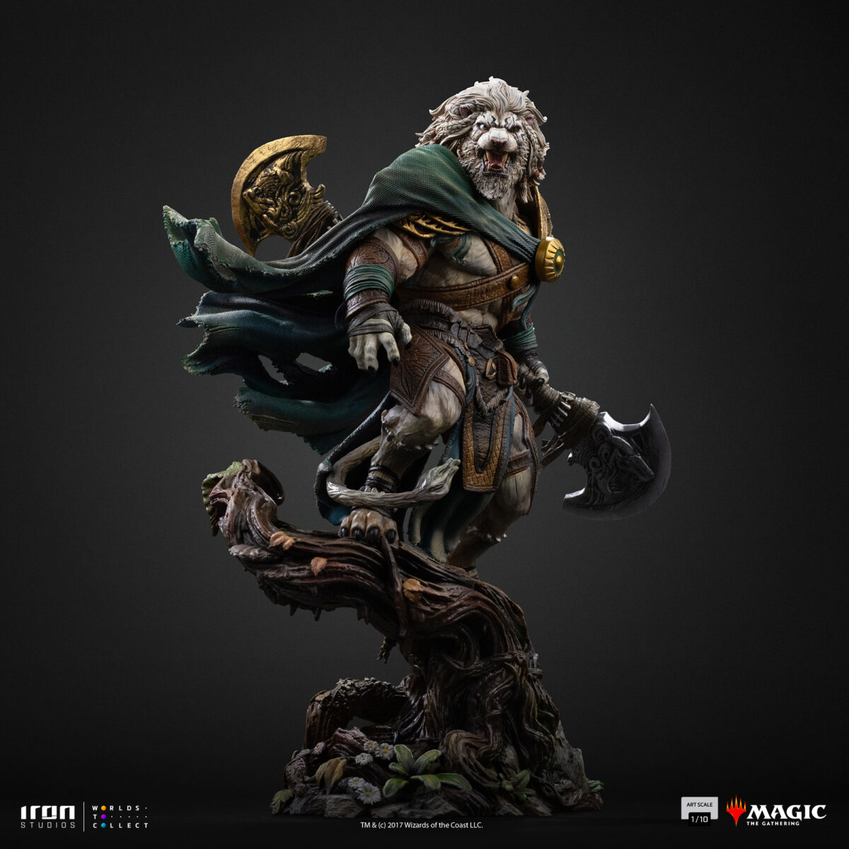 Iron Studios - Magic: The Gathering - Art Scale 1/10 - Ajani Goldmane - Image 13