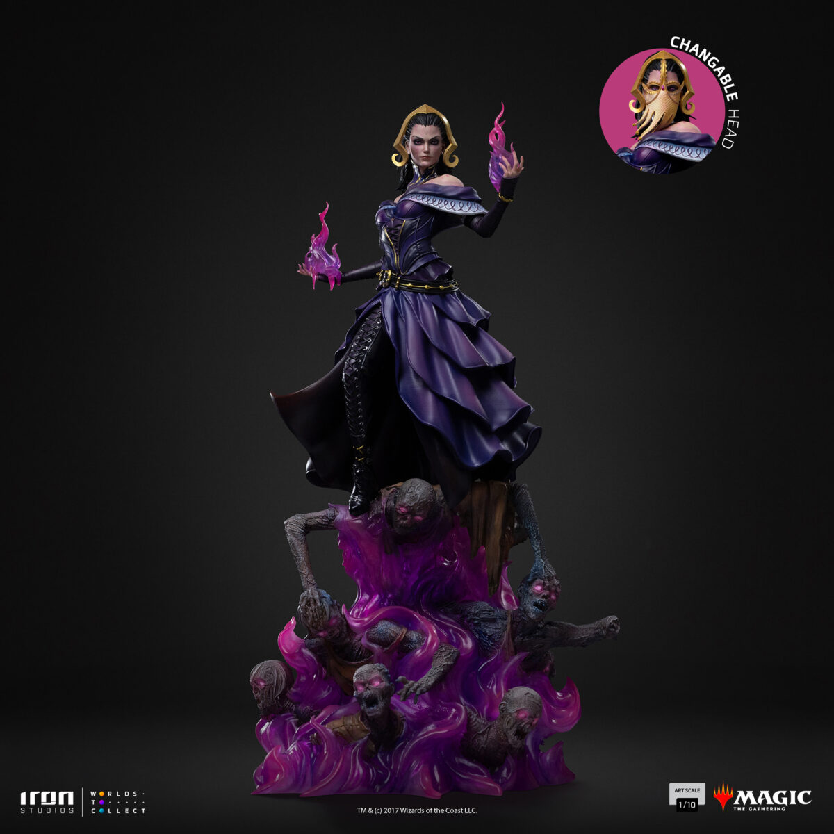 Iron Studios – Magic: The Gathering – Art Scale 1/10 – Liliana Vess - Image 20
