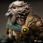 Iron Studios - Magic: The Gathering - Art Scale 1/10 - Ajani Goldmane - Image 12