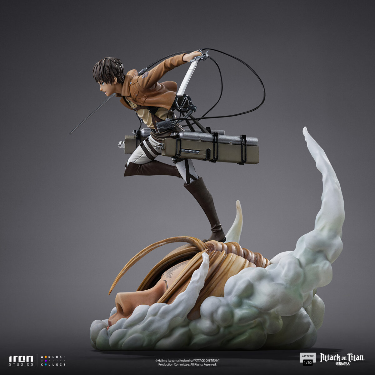 Iron Studios – Attack on Titan – Art Scale 1/10 – Eren Yeager - Image 9