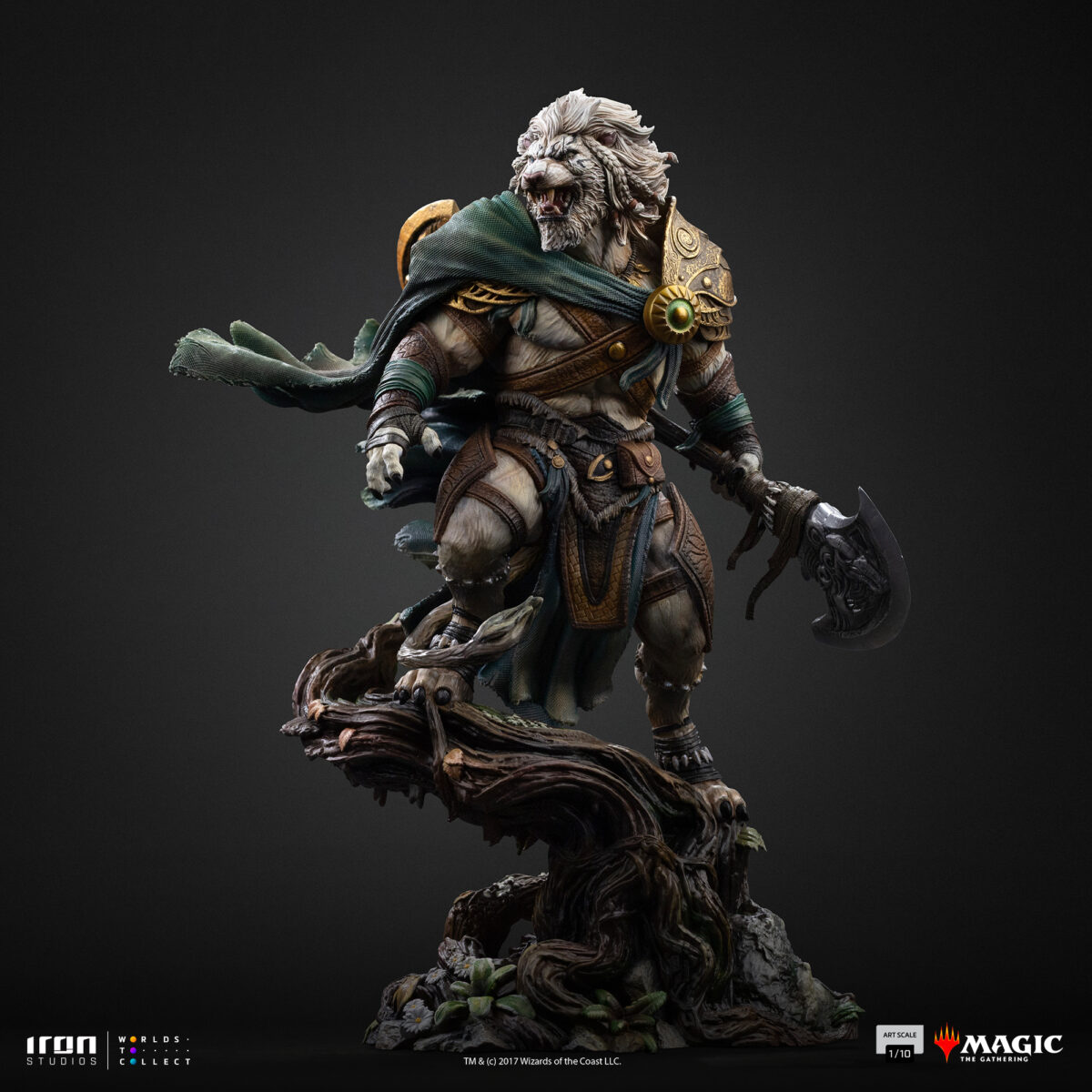 Iron Studios - Magic: The Gathering - Art Scale 1/10 - Ajani Goldmane - Image 11