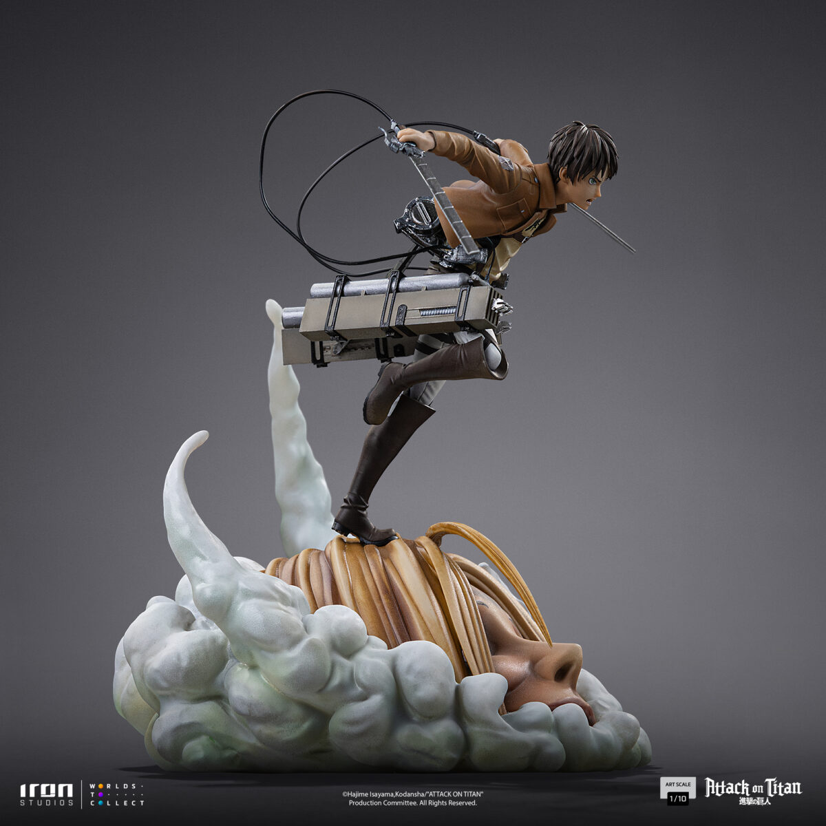 Iron Studios – Attack on Titan – Art Scale 1/10 – Eren Yeager - Image 7