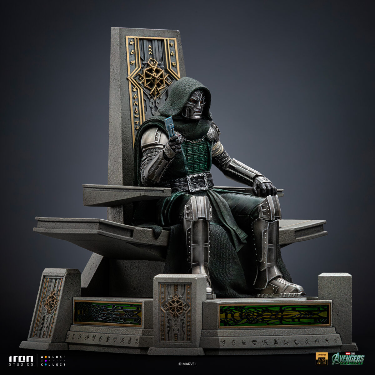 Iron Studios – Avengers: Doomsday – Art Scale 1/10 – Doctor Doom on Throne - Image 9