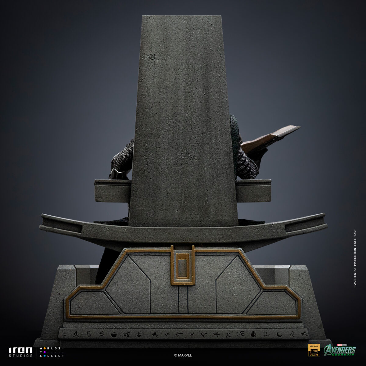 Iron Studios – Avengers: Doomsday – Art Scale 1/10 – Doctor Doom on Throne - Image 12
