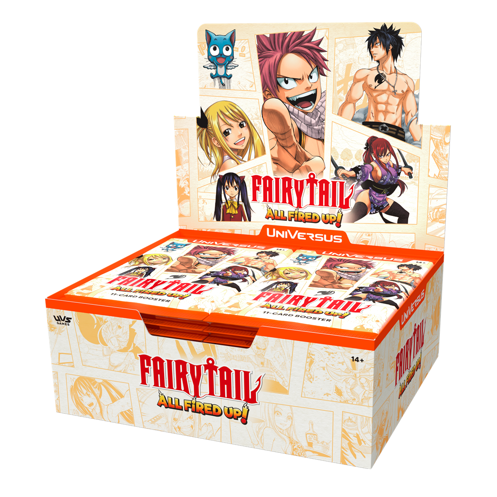 147712_0 UniVersus Fairy Tail - All Fired UP! Booster Display - Image 1